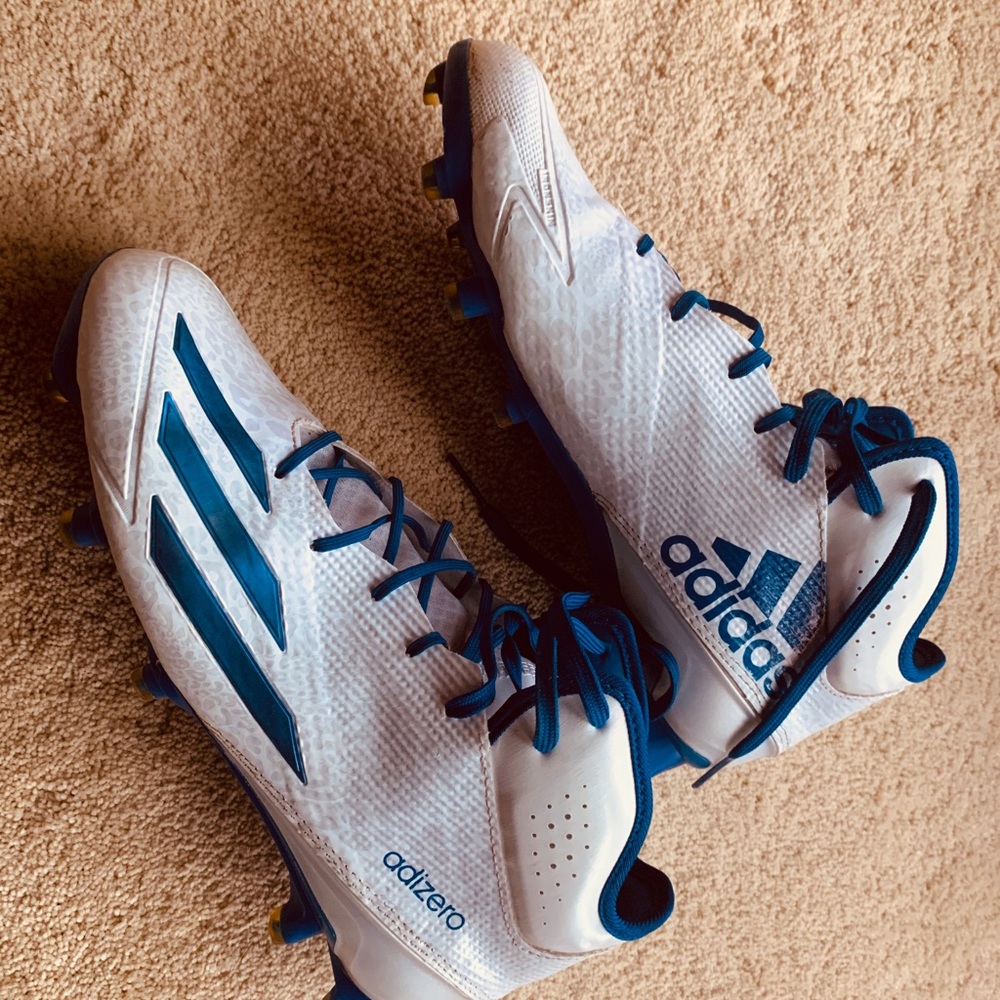 Adidas size 8.5 Adizero football cleats